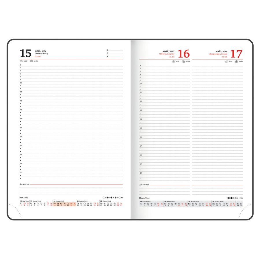 Ежедневник датированный 2026 БОЛЬШОЙ ФОРМАТ 210х297 мм, А4, BRAUBERG 