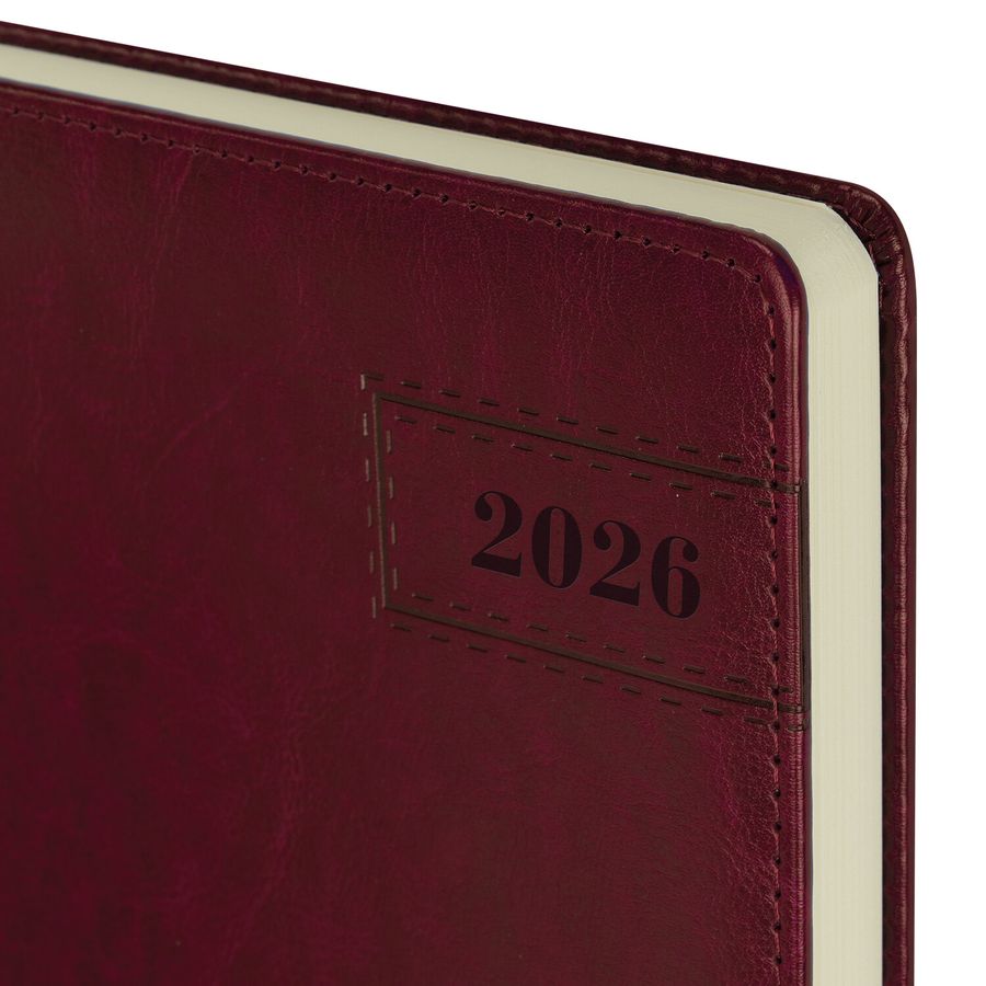 Ежедневник датированный 2026 БОЛЬШОЙ ФОРМАТ 210х297 мм, А4, BRAUBERG 