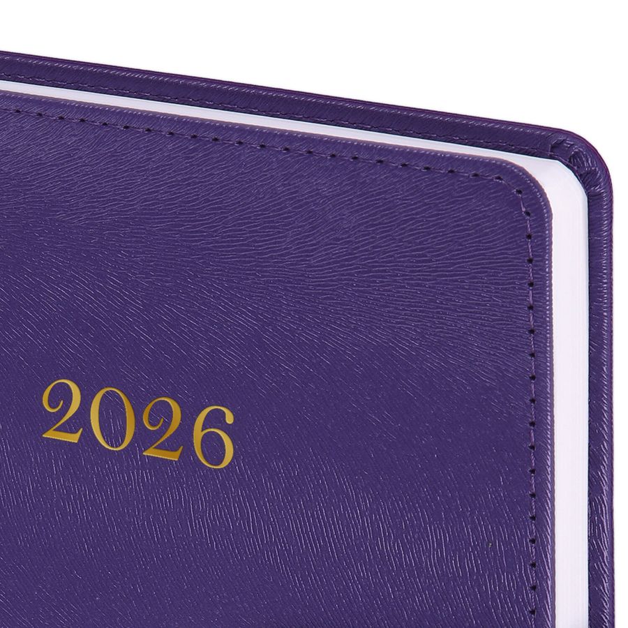 Ежедневник датированный 2026 А5 138х213 мм, BRAUBERG 