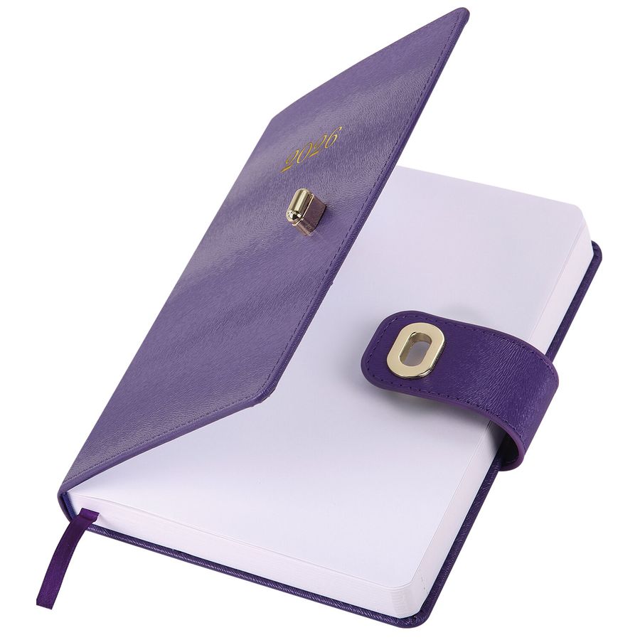 Ежедневник датированный 2026 А5 138х213 мм, BRAUBERG 