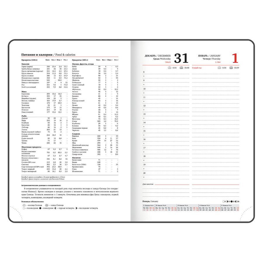 Ежедневник датированный 2026, А5, 138х213 мм, BRAUBERG "Ice", под кожу, голубой