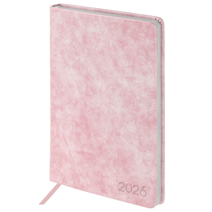 Ежедневник датированный 2026 А5 138х213 мм, BRAUBERG 