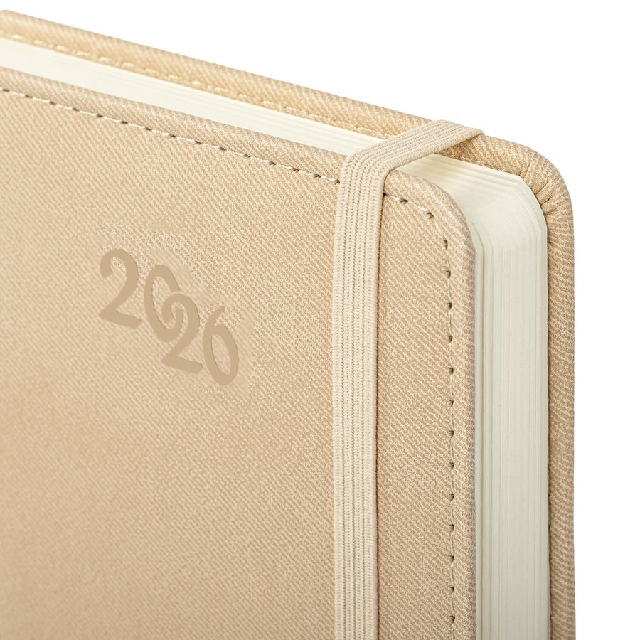 Ежедневник датированный 2026, А5, 138x213 мм, BRAUBERG 