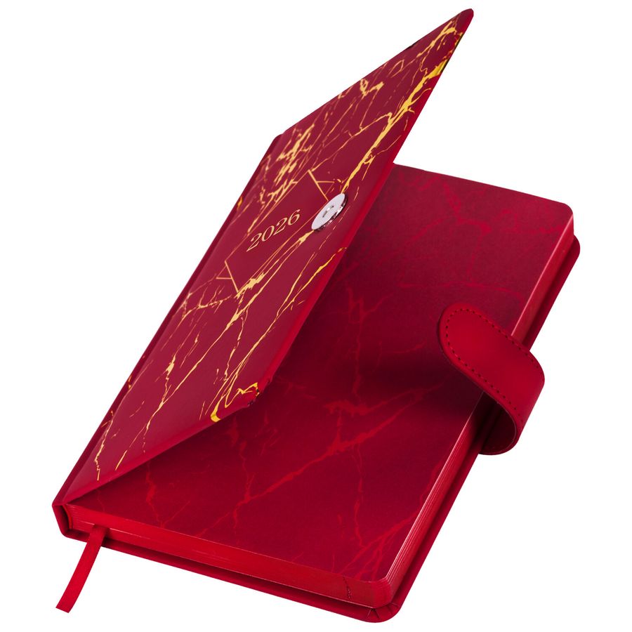 Ежедневник датированный 2026 А5 138x213 мм, BRAUBERG