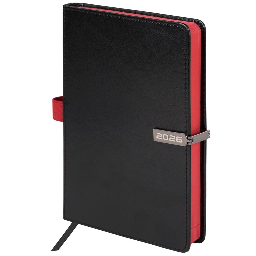 Ежедневник датированный 2026 А5 138x213 мм, BRAUBERG