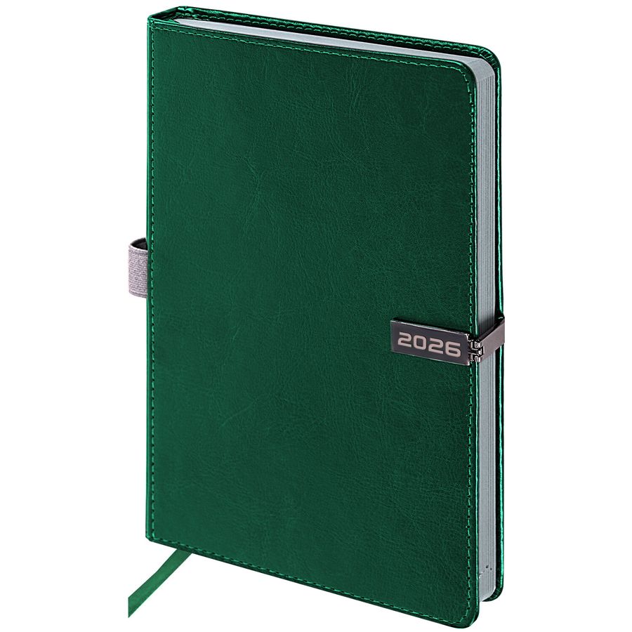 Ежедневник датированный 2026 А5 138x213 мм, BRAUBERG