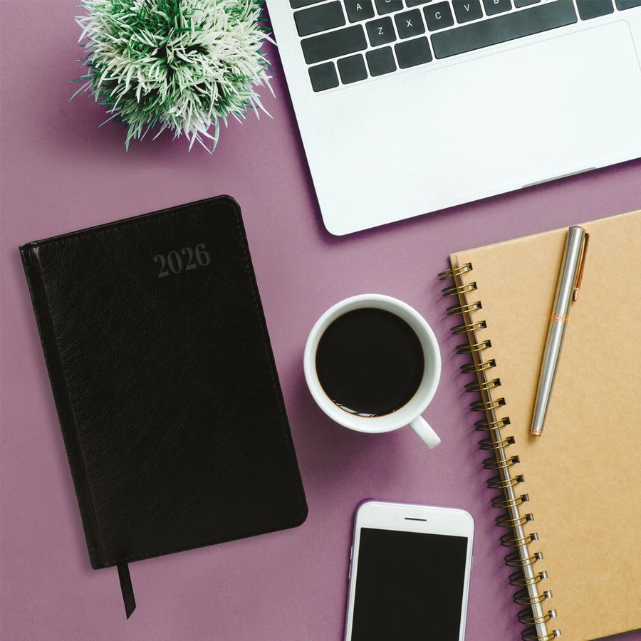 Ежедневник датированный 2026, А5, 138х213 мм, BRAUBERG