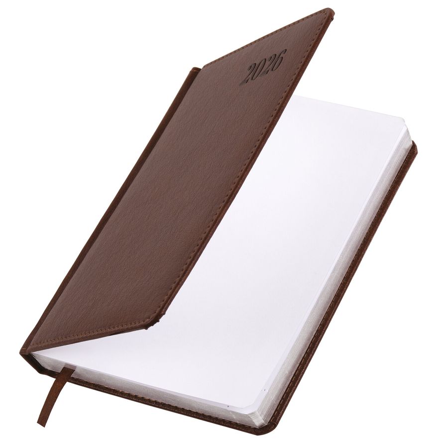 Ежедневник датированный 2026, А5, 138х213 мм, BRAUBERG 