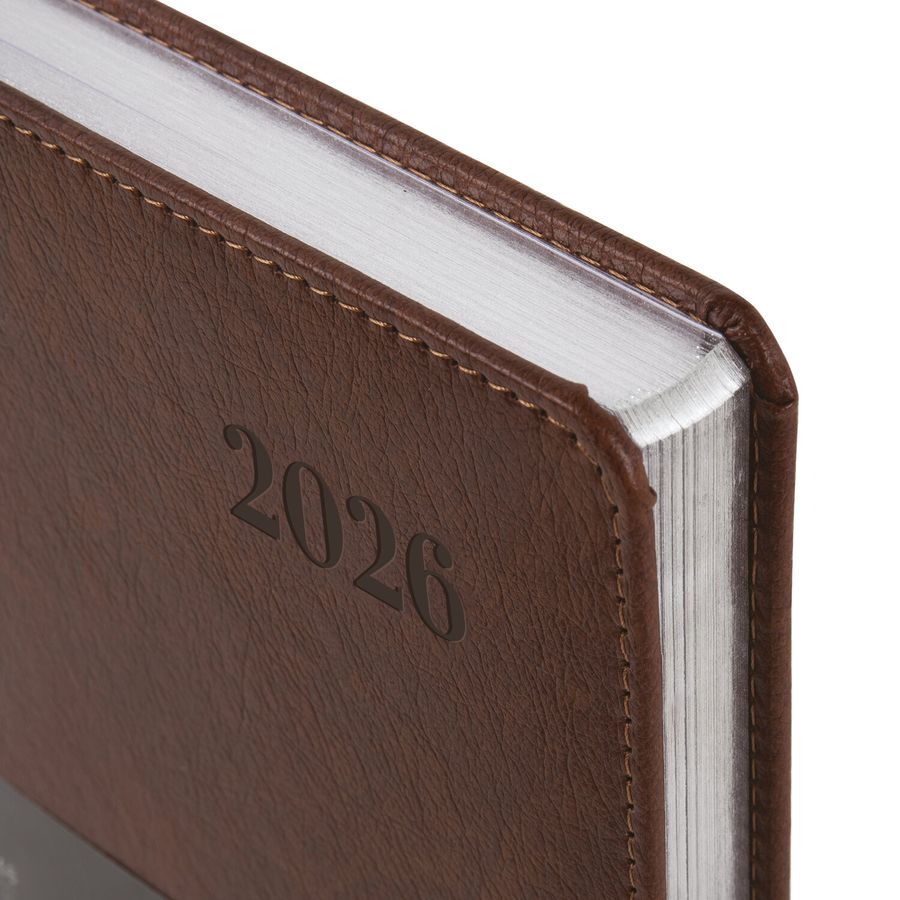 Ежедневник датированный 2026, А5, 138х213 мм, BRAUBERG 