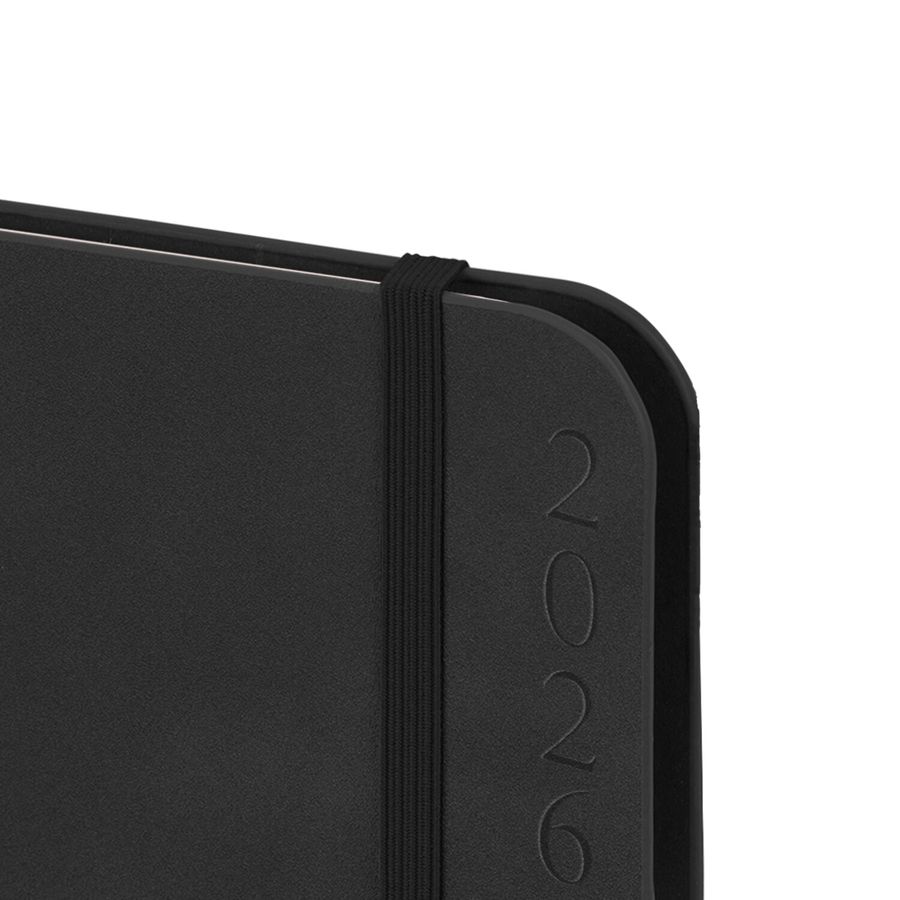 Ежедневник датированный 2026, А5, 151х213 мм, BRAUBERG "Note", под кожу, держатель для ручки, черный