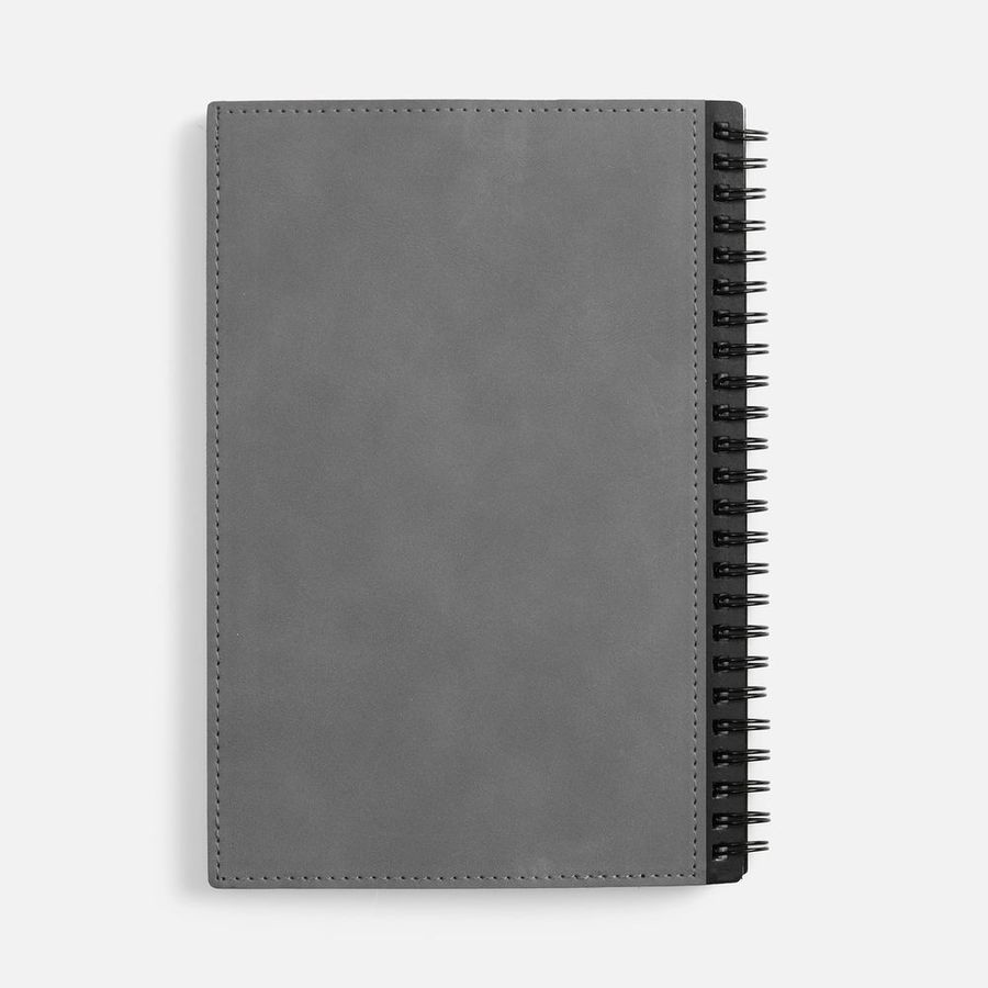 Ежедневник Notera недатированный серый