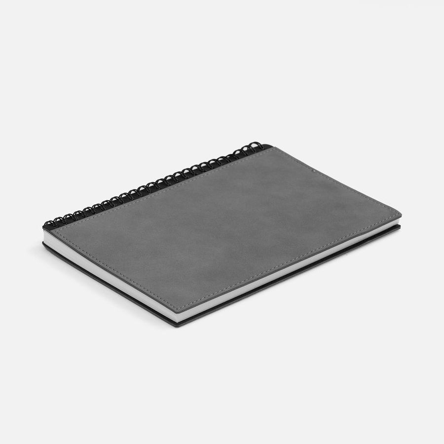 Ежедневник Notera недатированный серый