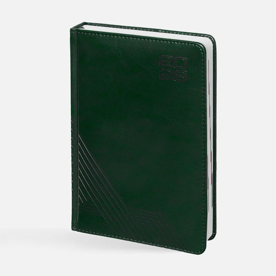 Ежедневник Faro датированный темно-зеленый