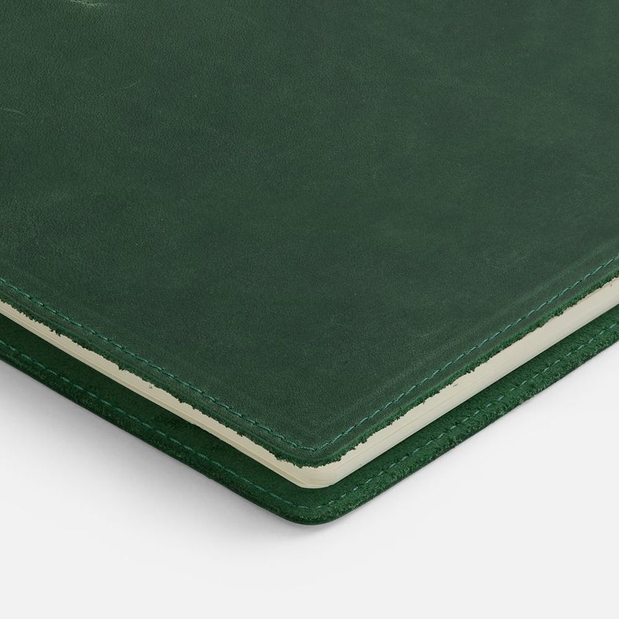 Ежедневник inStream недатированный зеленый