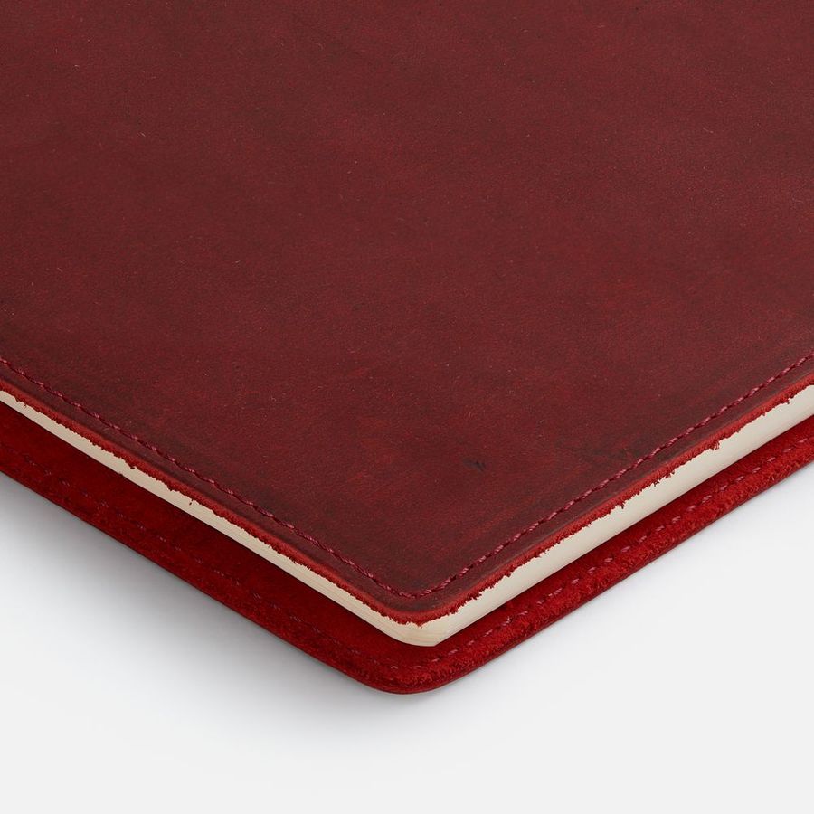 Ежедневник inStream недатированный красный