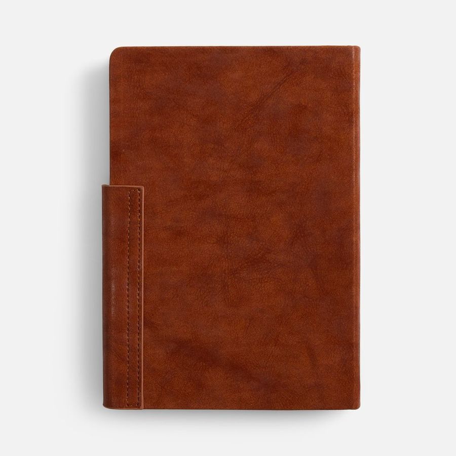 Ежедневник Leadmark недатированный коричневый