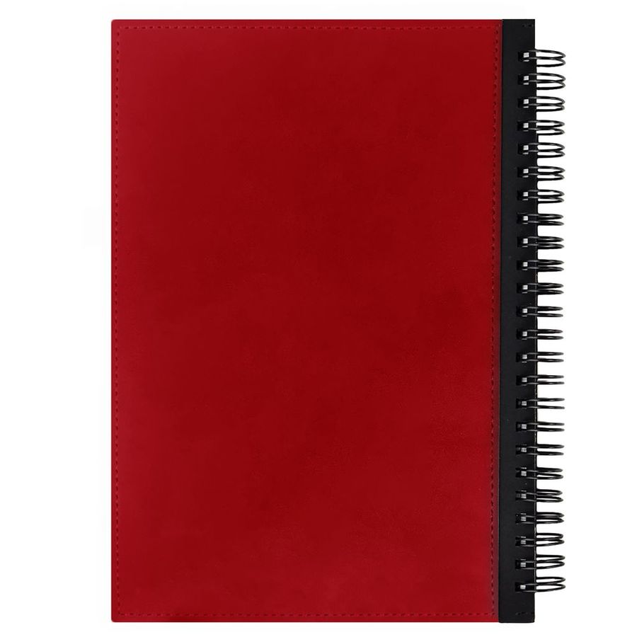 Ежедневник Notera Maxi недатированный красный