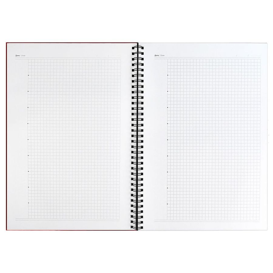 Ежедневник Notera Maxi недатированный красный