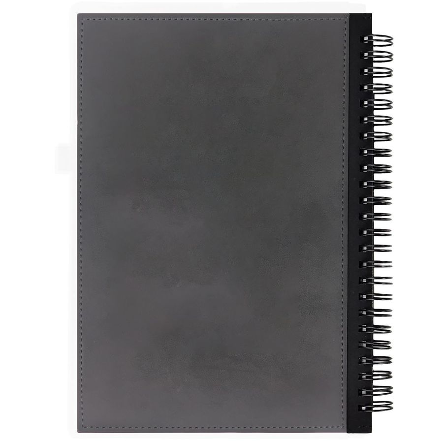 Ежедневник Notera Maxi недатированный серый