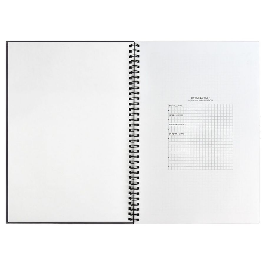 Ежедневник Notera Maxi недатированный серый