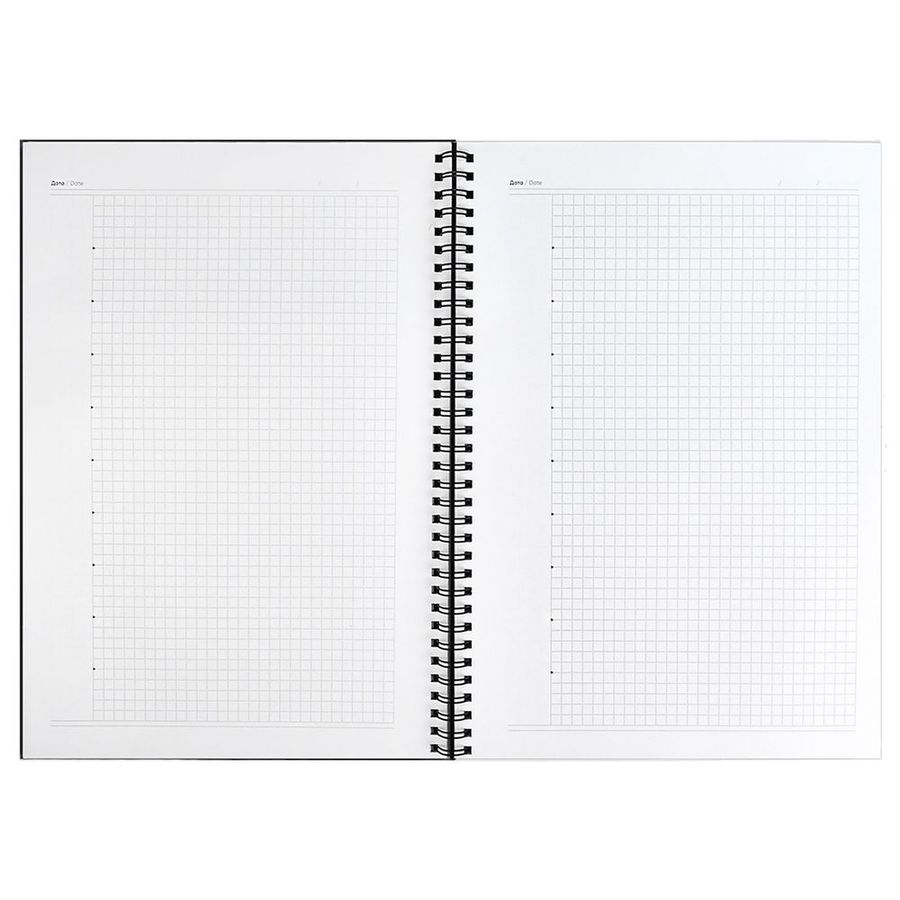 Ежедневник Notera Maxi недатированный серый