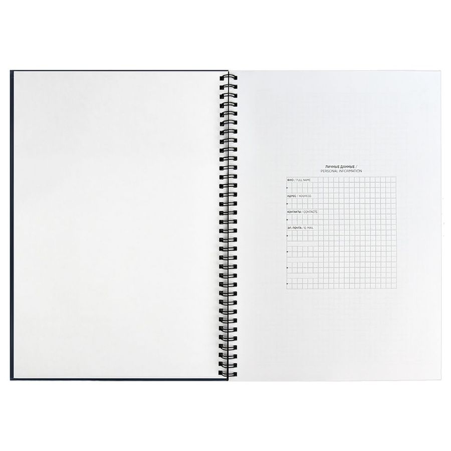 Ежедневник Notera Maxi недатированный синий