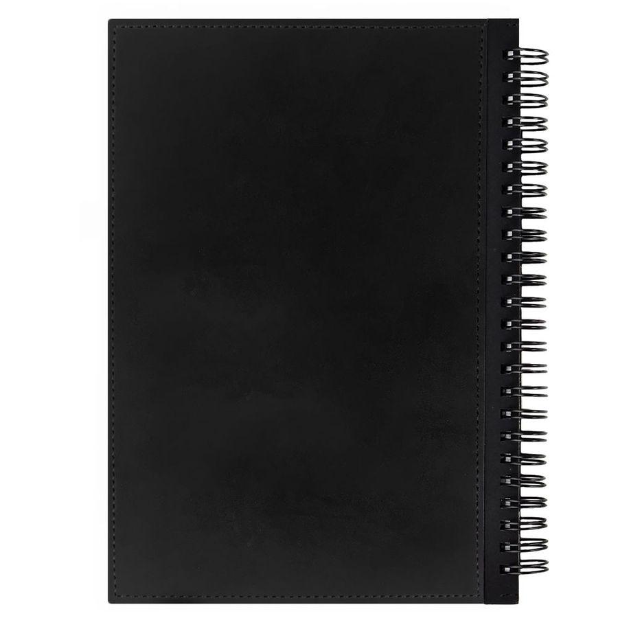 Ежедневник Notera Maxi недатированный черный