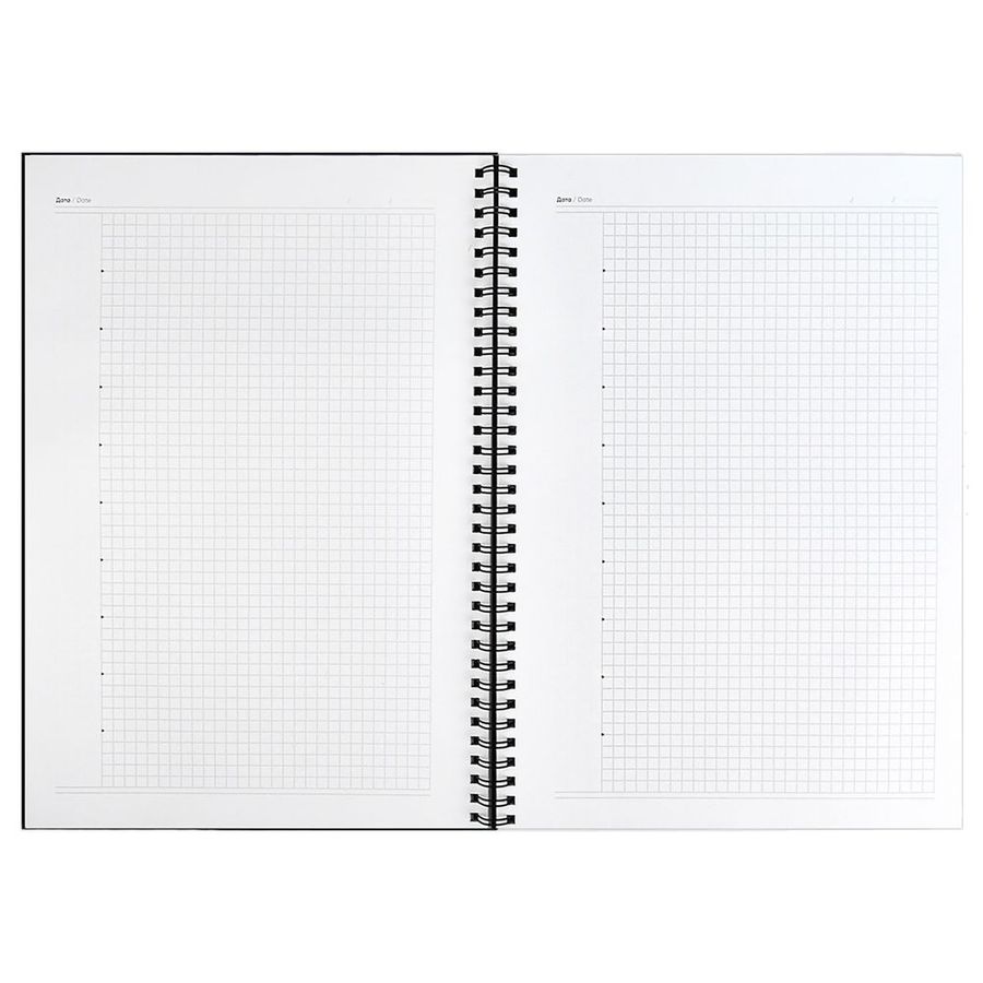 Ежедневник Notera Maxi недатированный черный