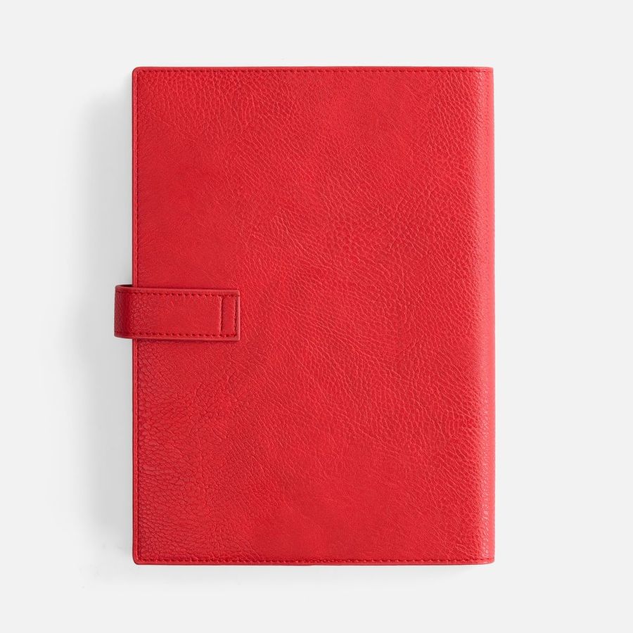 Ежедневник Repute недатированный красный