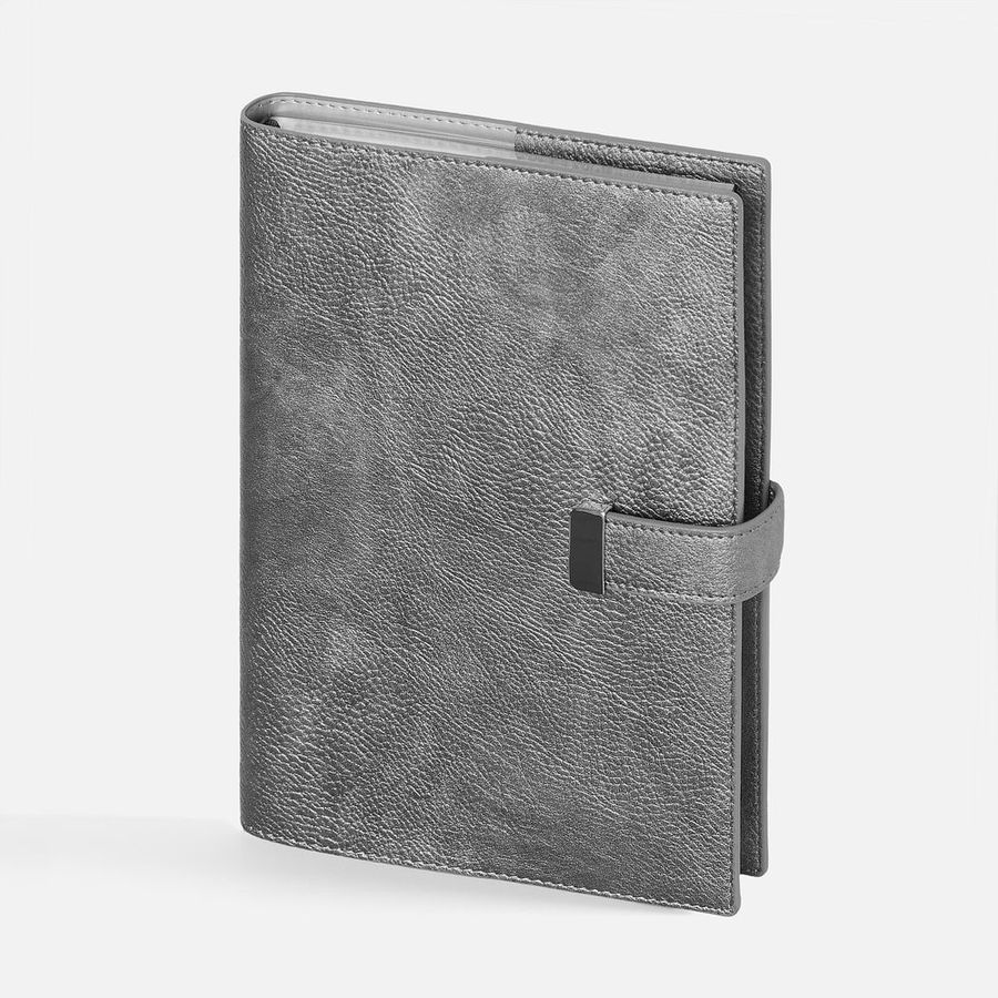 Ежедневник Repute недатированный серый