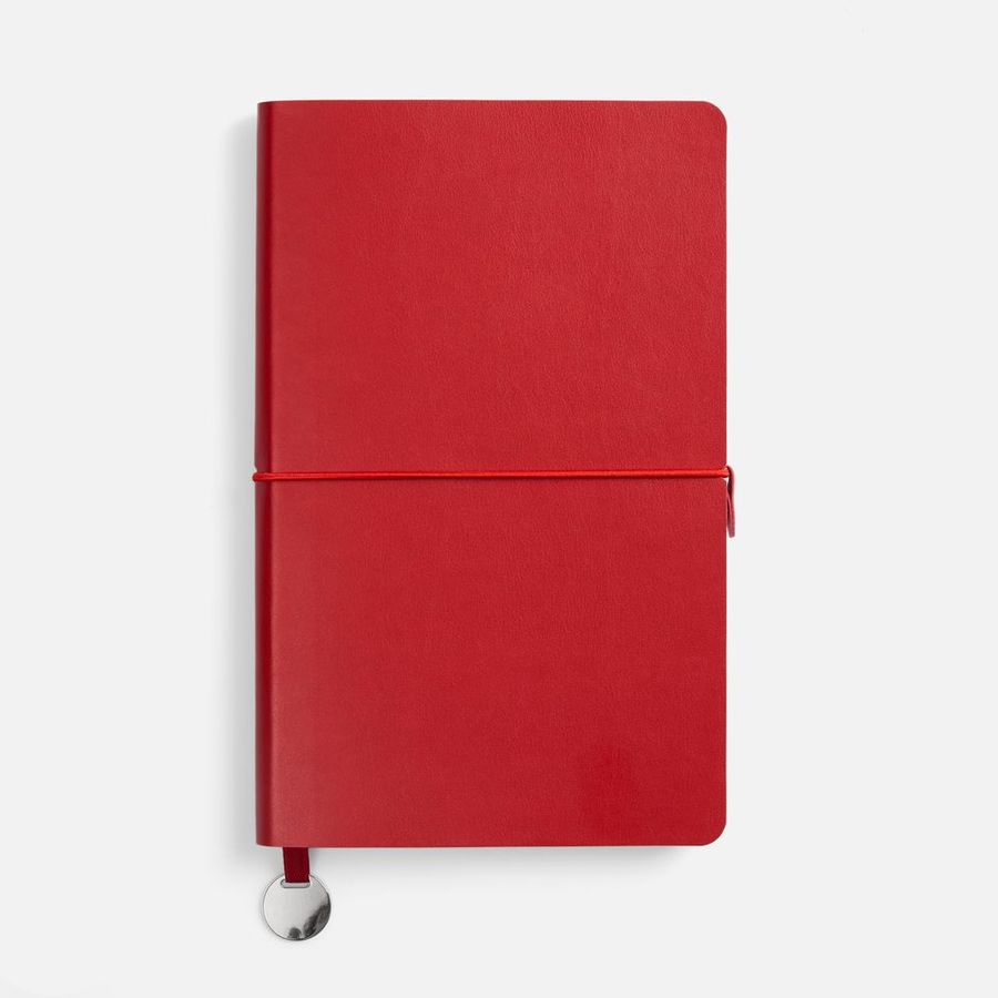 Ежедневник Waltz недатированный красный