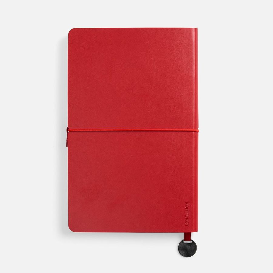 Ежедневник Waltz недатированный красный