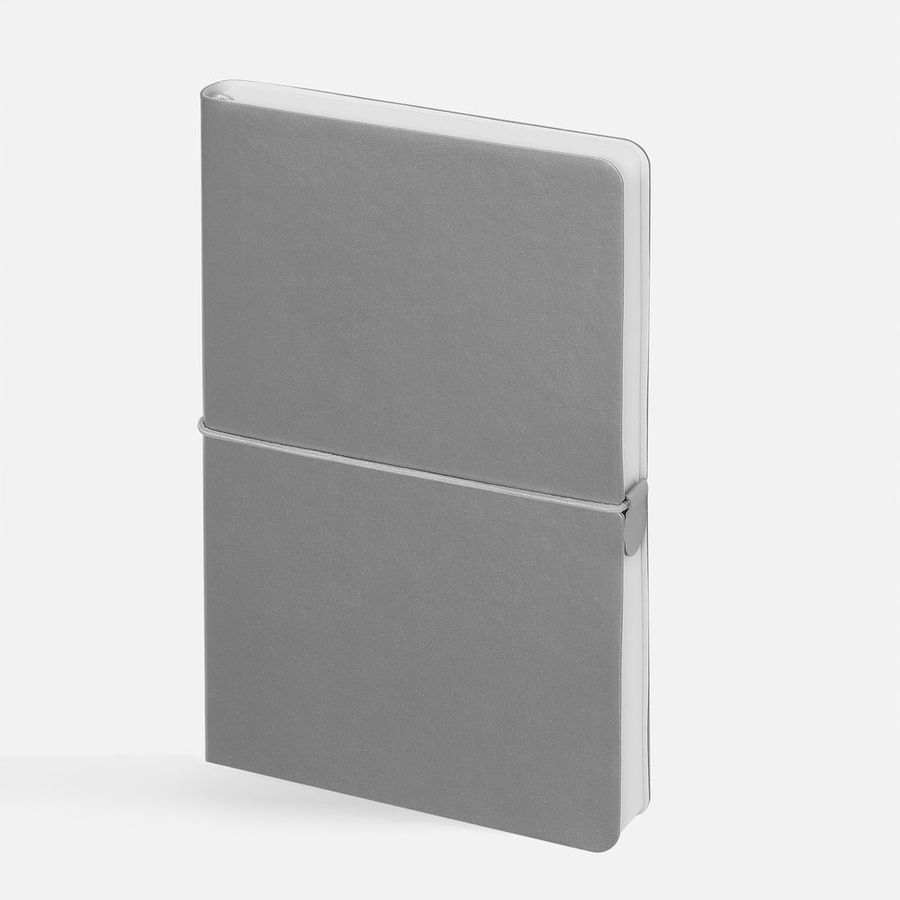 Ежедневник Waltz недатированный серебристый