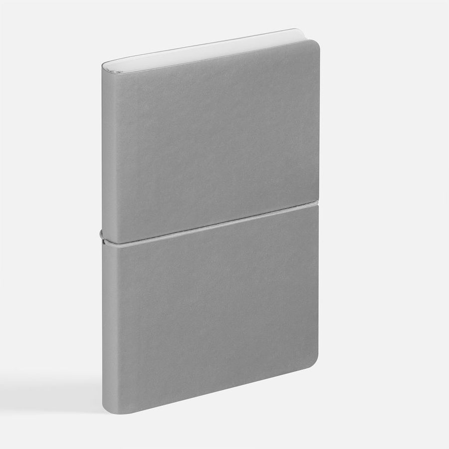 Ежедневник Waltz недатированный серебристый