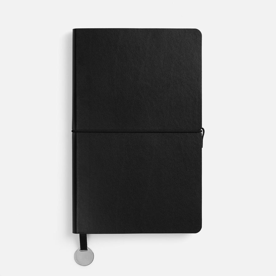 Ежедневник Waltz недатированный черный