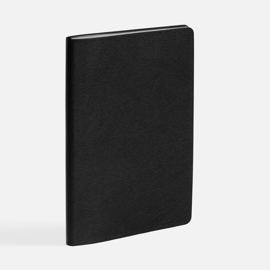 Ежедневник Petrus недатированный черный с серебром