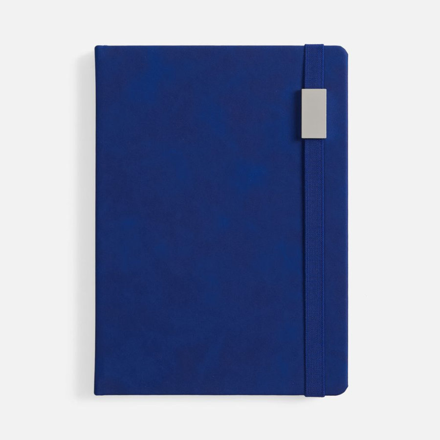 Ежедневник Urban Metal недатированный ярко-синий