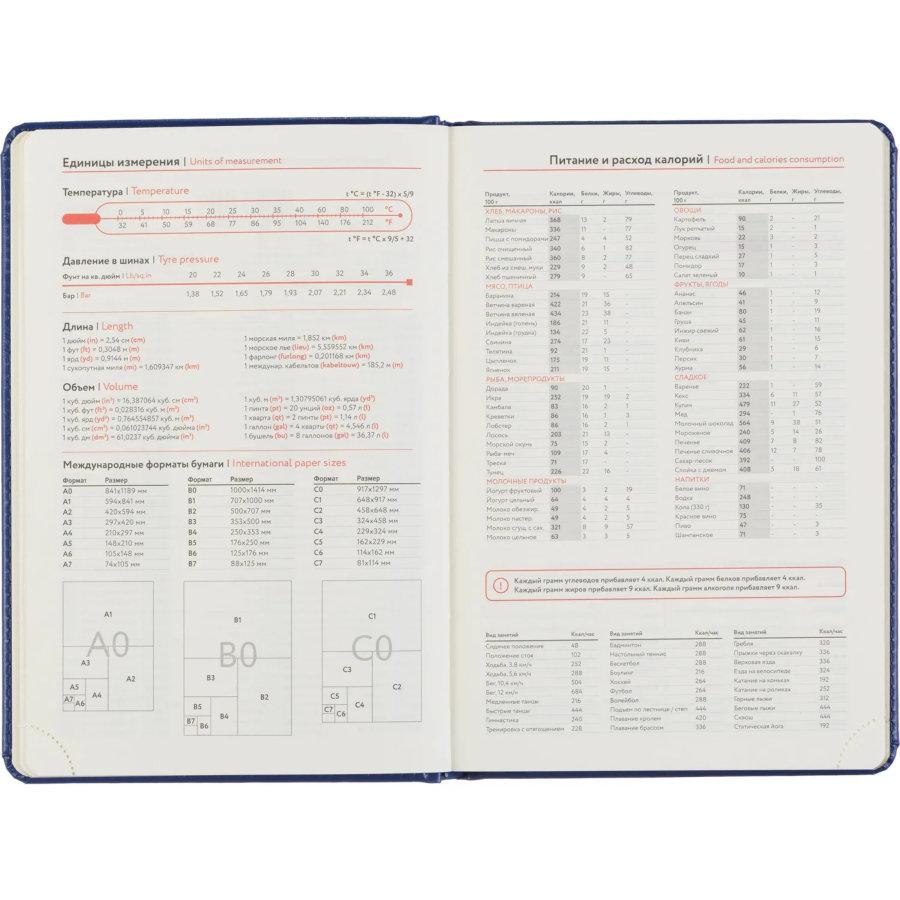Ежедневник датированный 2027 Attache А5 168л 143x210 синий(золотистый срез)