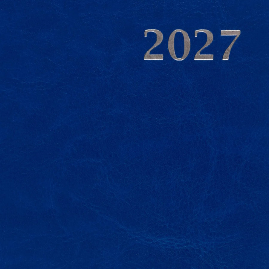 Ежедневник датированный 2027 Attache АГЕНДА А5 168л 138x213мм под кожу син