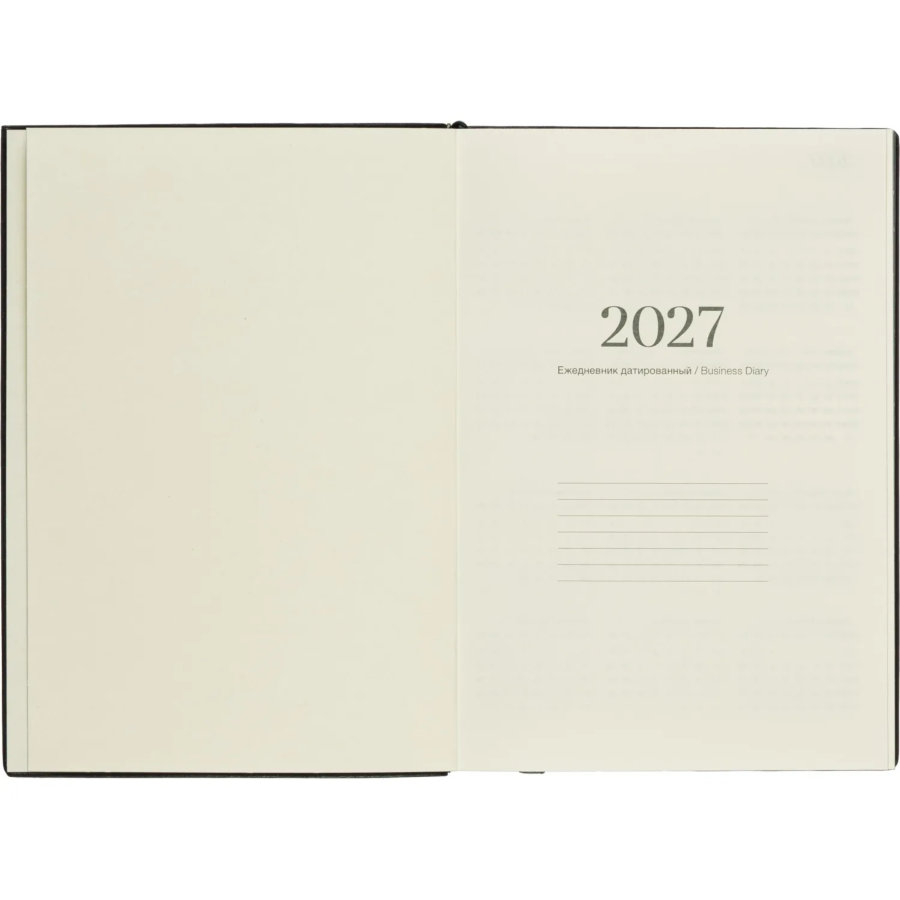 Ежедневник датированный 2027 IF 140x200мм 176л мягк Родина I1941/Teriberka