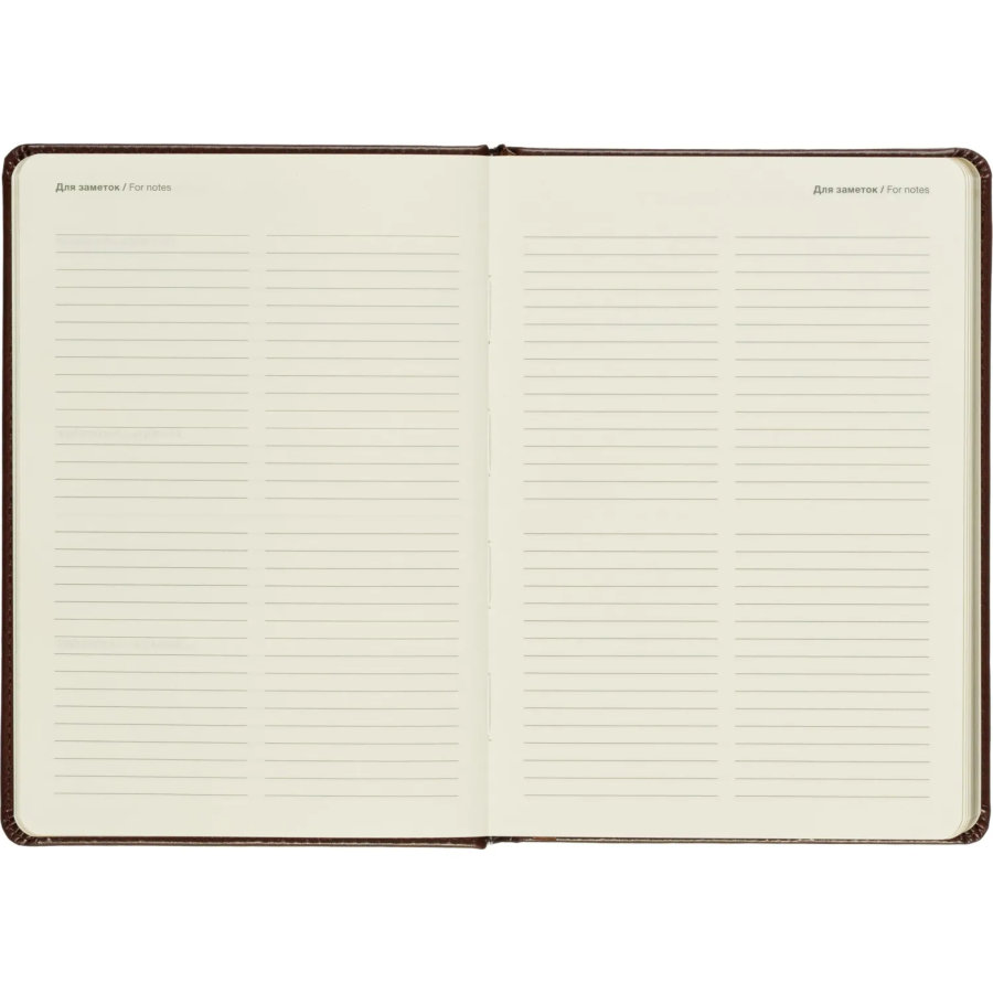 Ежедневник датированный 2027 IF 140x200мм 176л тверд Британия I1910/brown