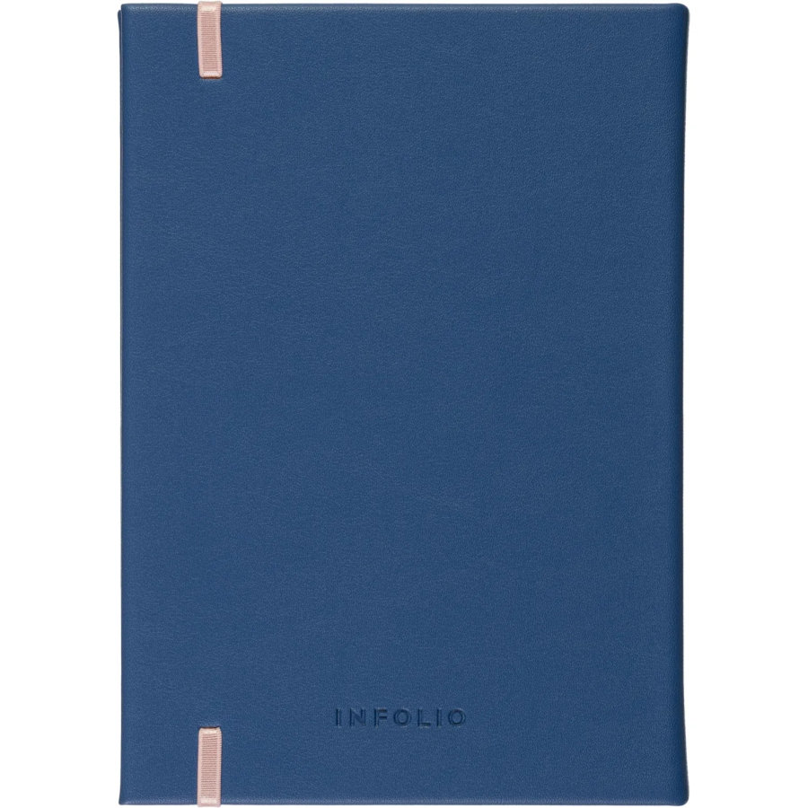 Ежедневник датированный 2027 IF 140x200мм 176л тверд с рез Цвет I1917/blue