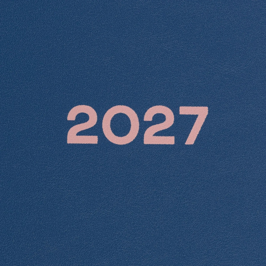 Ежедневник датированный 2027 IF 140x200мм 176л тверд с рез Цвет I1917/blue