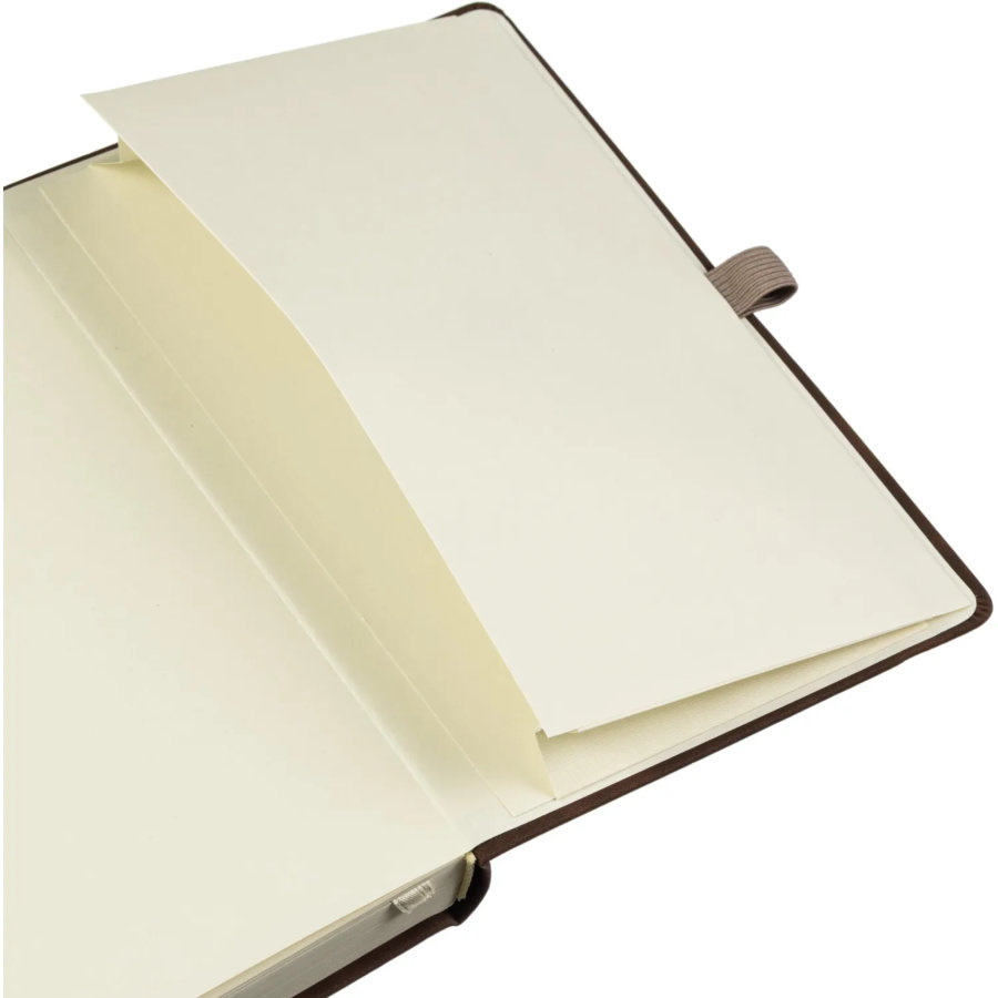 Ежедневник датированный 2027 IF 140x200мм 176л тверд с рез Шанс I1916/brown