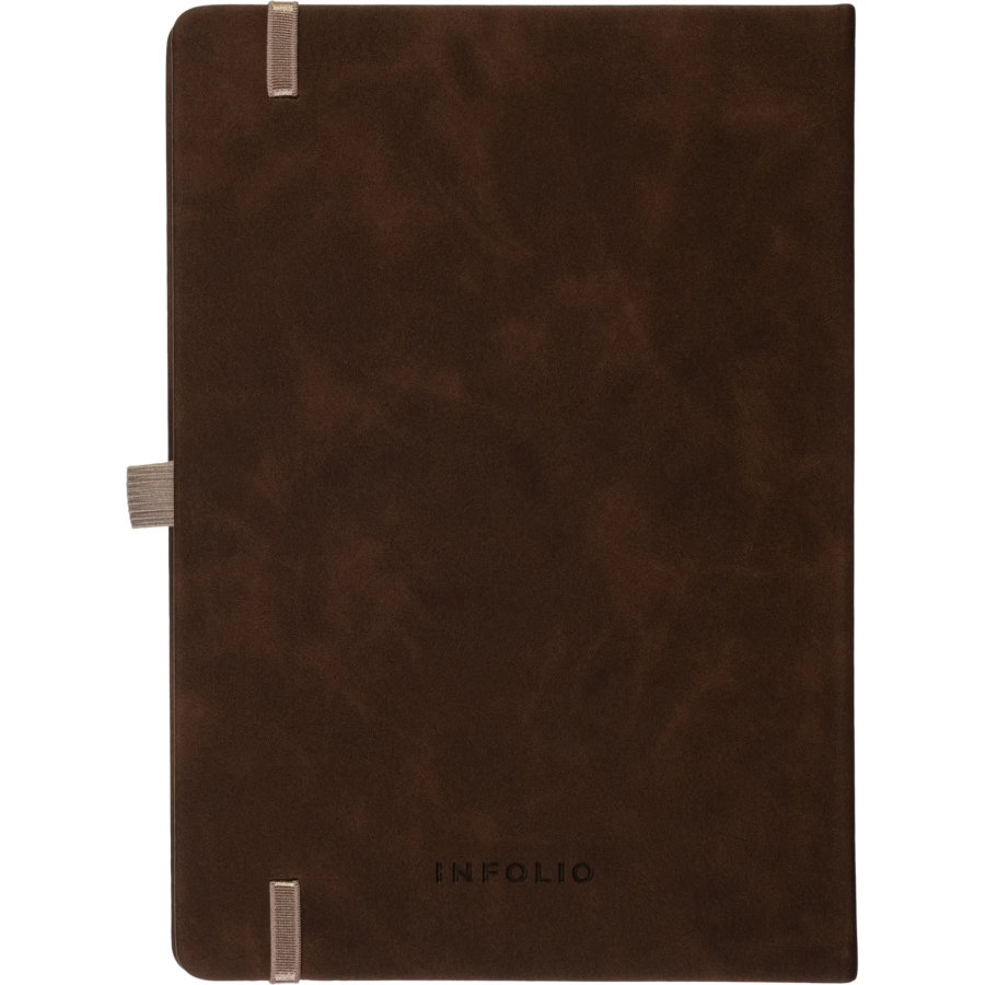 Ежедневник датированный 2027 IF 140x200мм 176л тверд с рез Шанс I1916/brown
