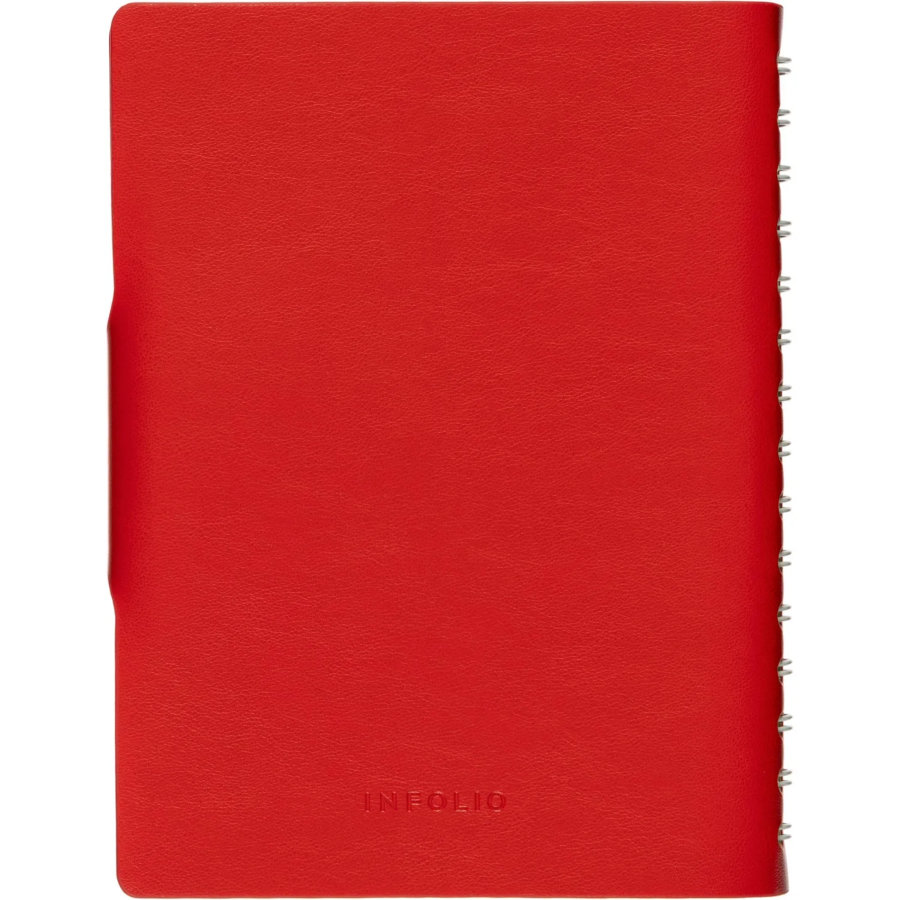 Ежедневник датированный 2027 IF140x200мм 160л мягк спираль Wild I1962/red