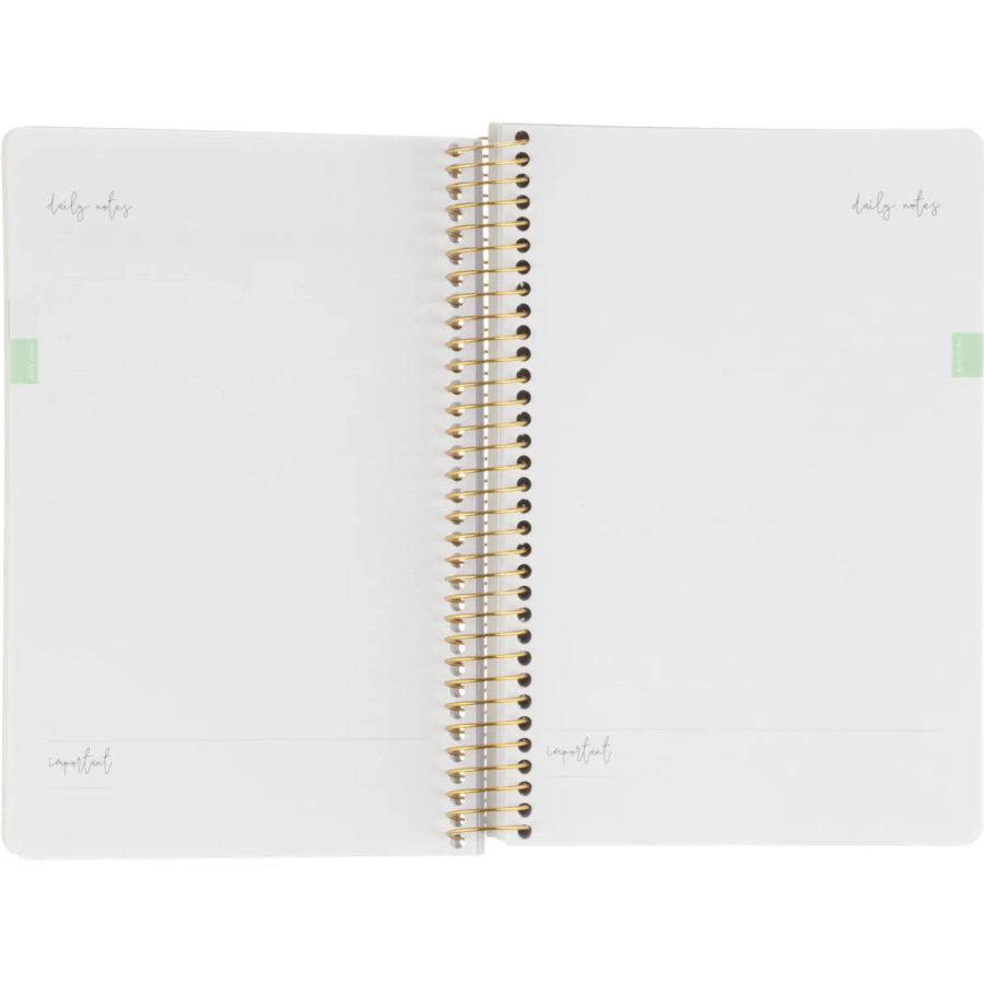 Ежедневник недатированный CUTE DIARY А5,BV,136,ИРИСЫ, зол.греб, 3-701/15