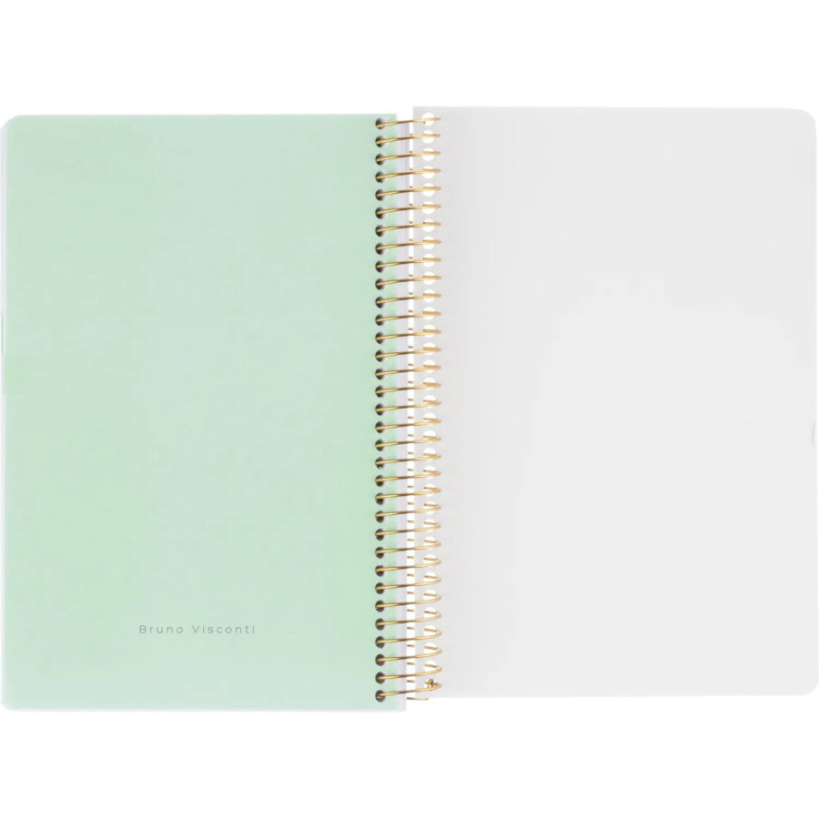 Ежедневник недатированный CUTE DIARY А5,BV,136,ПИОН,зол.греб,3-701/10