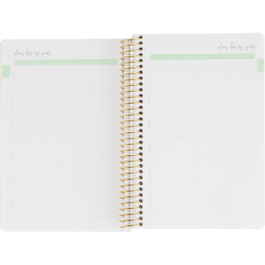 Ежедневник недатированный CUTE DIARY А5,BV,136,ПИОН,зол.греб,3-701/10