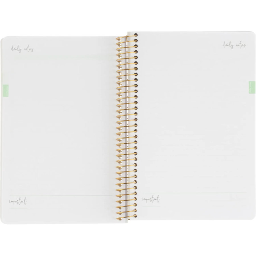 Ежедневник недатированный CUTE DIARY А5,BV,136,ПИОН,зол.греб,3-701/10